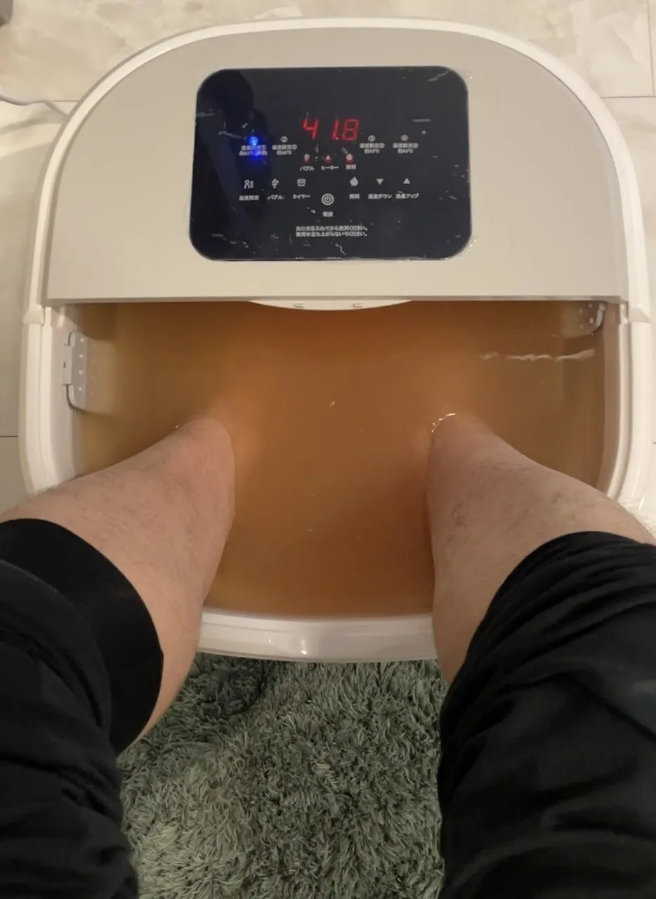  クレイフットバス(足湯)